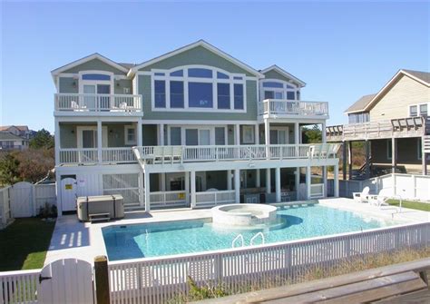 twiddy outer banks vacation home seascape duck oceanfront 7 bedrooms outer banks