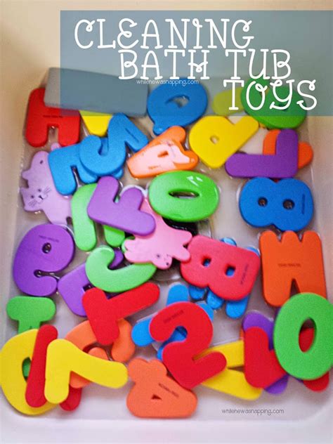 Here, we'll show you how to clean a bathtub without using harsh chemicals in just a few. Cleaning Bath Toys | While He Was Napping