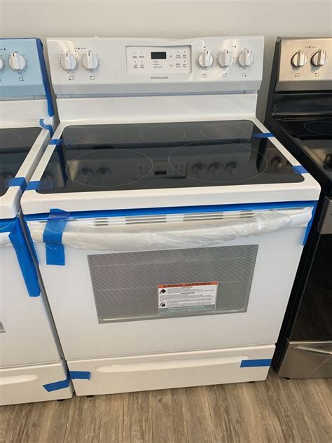Frigidaire White Electric Range Freedom Scratch Dent Appliances And