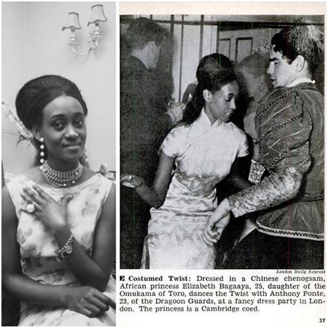 Princess Elizabeth Of Toro Circa 1960s The Princess Of The Ugandan