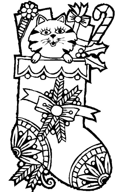 Check spelling or type a new query. Coloring page : Christmas cat - Coloring.me