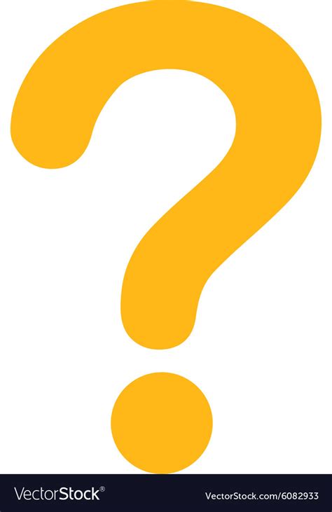 Yellow Question Mark Icon
