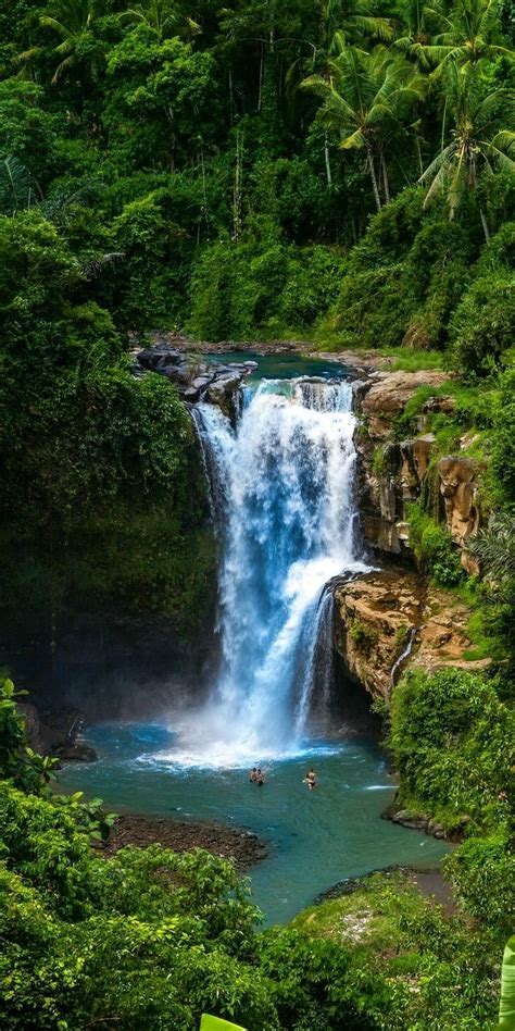 Secret Tegenungan Jungle Waterfall Bali 2018 Beautiful Waterfalls