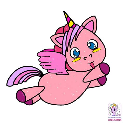 Unicorn Hello Kitty Coloring Pages - Wickedgoodcause