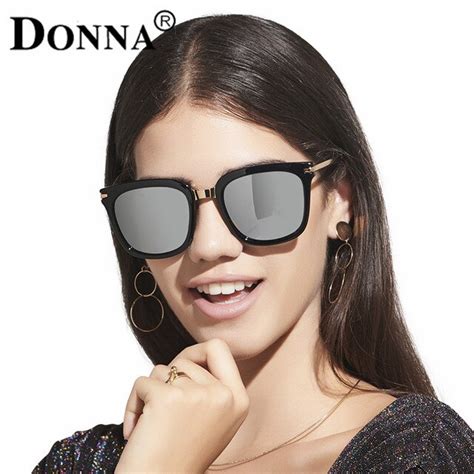 Donna Women Cat Eye Polarized Sunglasses Luxury Brand Designer Frame