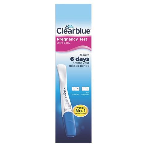 Clearblue Early Detection Pregnancy Test 1 Pack My Chemist