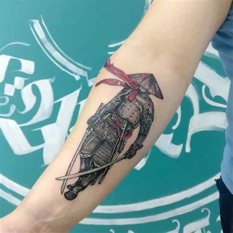 Ronin Tattoo Samurai Tattoo Sleeve Oni Mask Tattoo Samurai Warrior