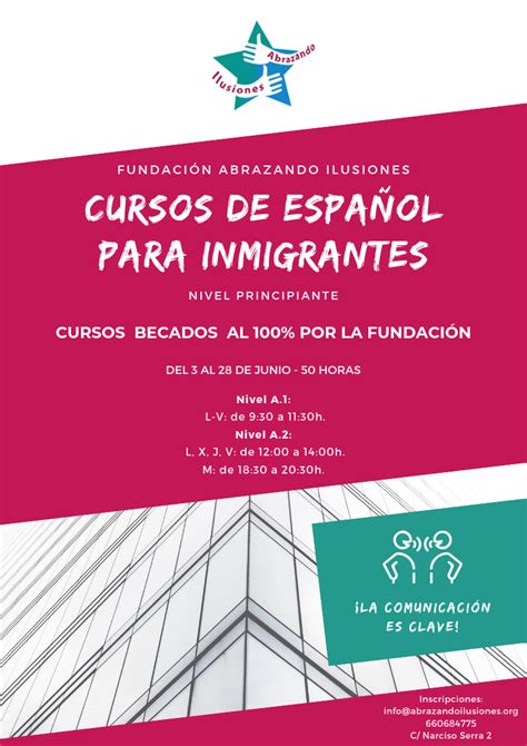 Curso De Español Para Inmigrantes Aef Asociación Española De