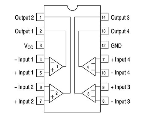 LM339 Comparator IC Pinout Examples Circuits Datasheet Applications