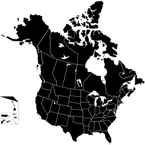 Fileblankmap Usa States Canada Provinces Hi Closersvg Wikimedia