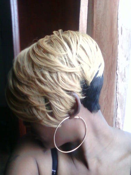 Blonde is one of the least common naturally occurring hair colors in the world, but it's also one of the most popular: Shondra's quick weave hairstyles blonde layeres ...