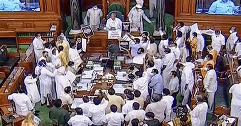 Lok Sabha Proceedings Adjourned Till 4 Pm Amid Opposition Uproar