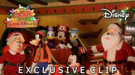 Mickey Saves Christmas Pluto Wants To Be A Reindeer I Exclusive Clip