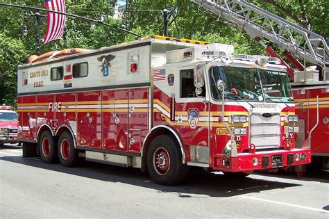 Fdny Fire Trucks And Vehicles Truck Paper