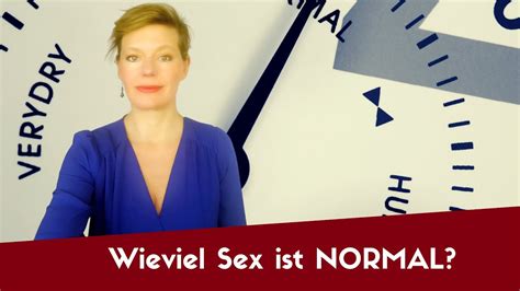 Wieviel Sex Ist Normal 🧐 Mit Jenny Kühne Youtube