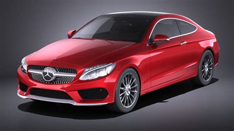 Great savings & free delivery / collection on many items. 3D model Mercedes-Benz C-class Coupe 2018 VRAY | CGTrader
