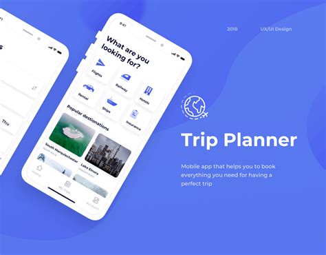 Trip Planner Mobile App On Behance