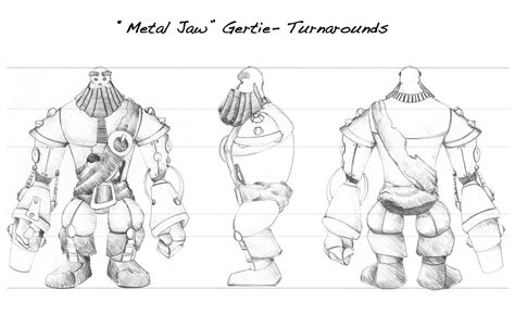 Ruben's Blogpage: Unit 2.02- Character Design Turnarounds