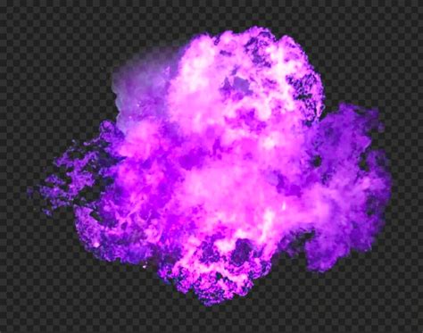 Free Purple Fire Explosion Without Smoke Png Citypng