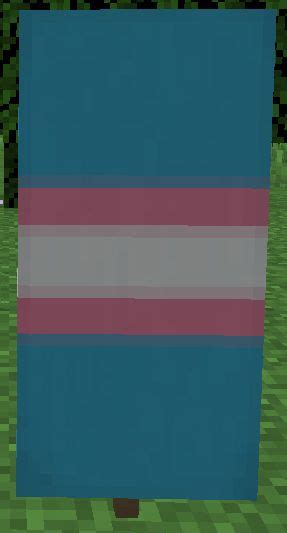 Trans Pride Banner | Minecraft banner designs, Minecraft designs