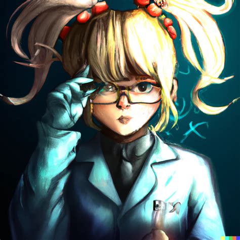 Anime Girl As A Mad Scientist Digital Art Dall·e 2 Openart