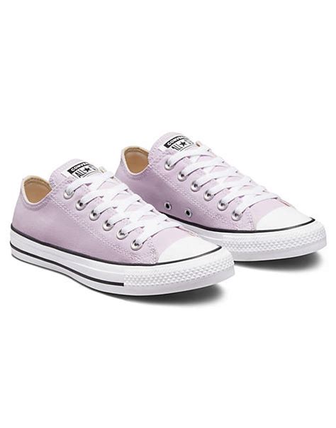 Converse Chuck Taylor All Star Ox Canvas Sneakers In Pale Amethyst Asos