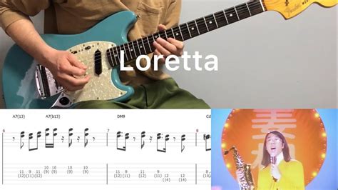 Ginger Root Loretta Guitar Cover With Tabs Chords Youtube