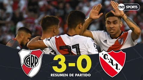Resumen De River Plate Vs Independiente 3 0 Fecha 23 Superliga