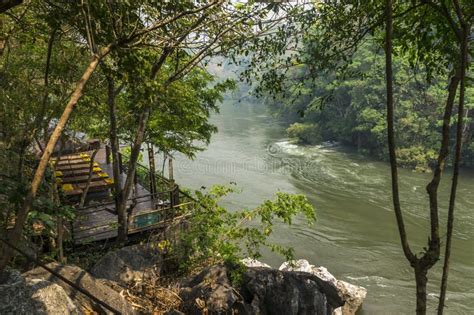 River Kwai In Kanchanaburi Stock Photo Image Of Wellness 38979428
