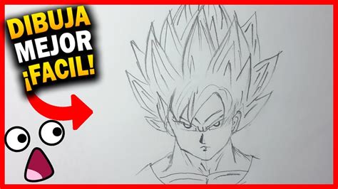 Como Dibujar A Goku Ssj Paso A Paso 2 El Dibujante Youtube
