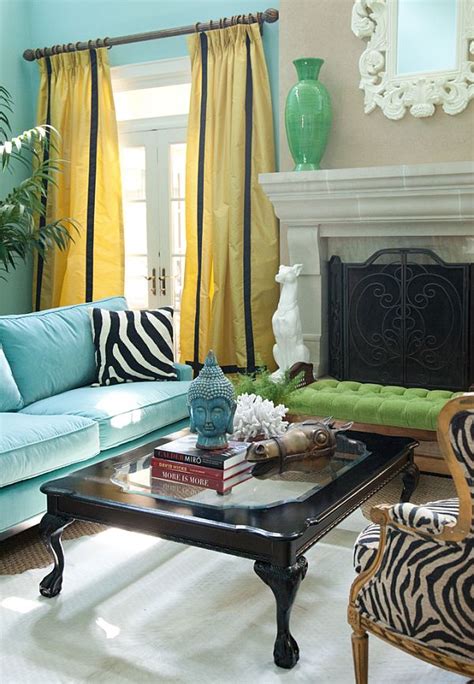 Turquoise Vibrant Interior Design From Jill Sorensen