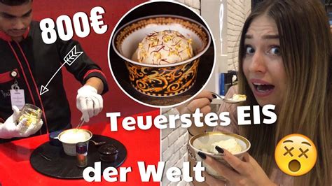 Hochzeitskleider in der welt youtube. Ich probiere das TEUERSTE EIS der WELT für 800 ...