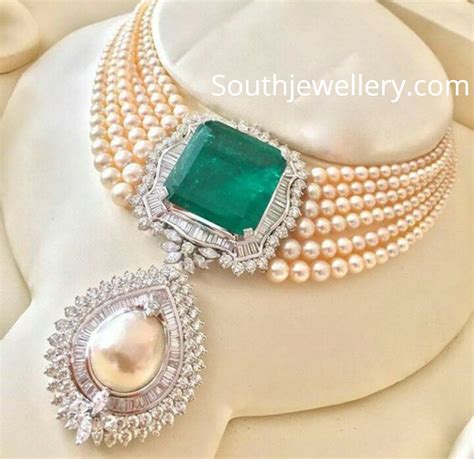 Maybe you would like to learn more about one of these? Pearl Choker Designs | Indian Pearl Choker Necklace Designs
