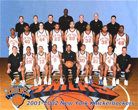 Knicks Team Photo