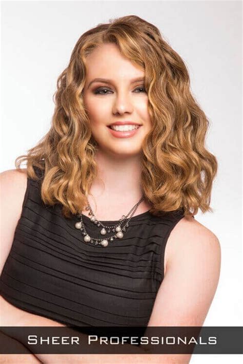 For this hairstyle, you need to part your hair into three sections starting from the top. Hairstyles for collarbone length hair