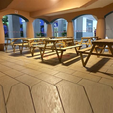 However, daily sparks wants to challenge this norm by using batik cloth instead! Teak Wood Picnic Table and garden table, Park Benches in ...