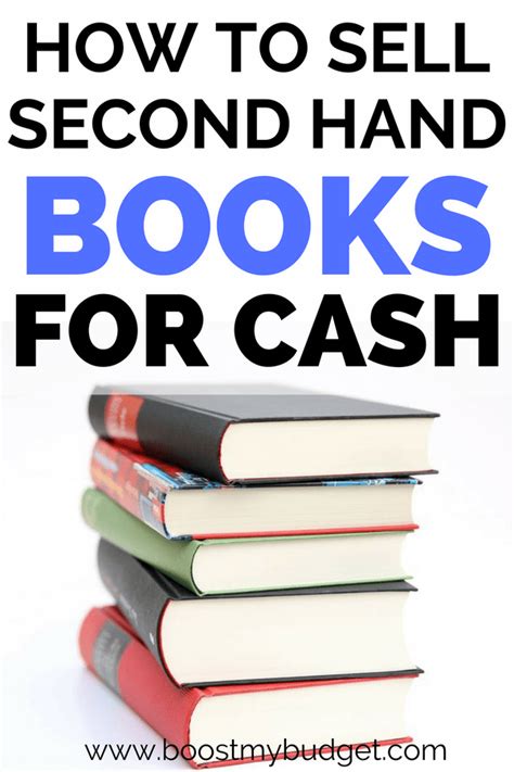 How to Turn Your Old Books into Cash - Boost My Budget