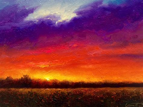 Whether you are a professional. Sky Fire Evening Sunset Painting