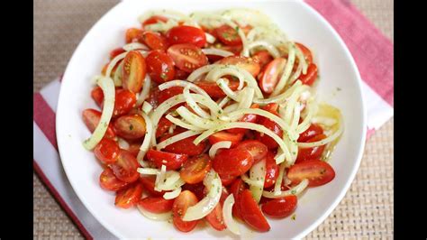 Tomato Salad Recipe Youtube