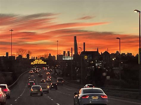 Sunrise over NJ : r/photos