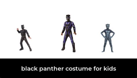 44 Best Black Panther Costume For Kids 2022 After 247 Hours Of