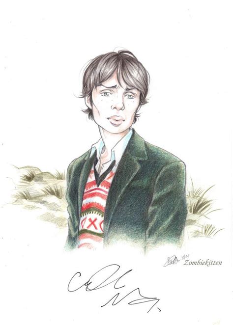 My Drawing Signed By Cillian Murphy By Connychiwa On Deviantart