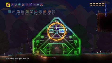 Terraria Ps4 Hand Made All Items Map Youtube