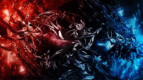 Red Blue Gaming Wallpapers Wallpaper Cave