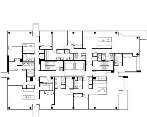 Contemporaineplan Residential Building Plan Residential Complex