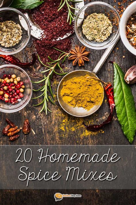 Our 15 Favorite Homemade Spice Mixes Homemade Spices Homemade Spice