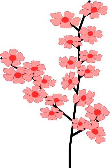 Flower Cherry Blossom Clipart Clip Art Library