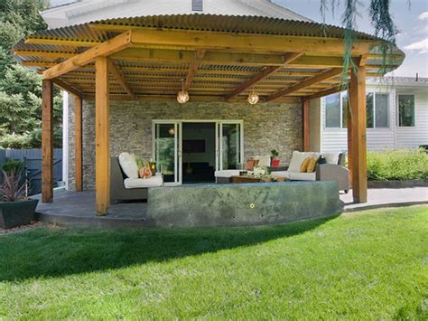 model teras rumah minimalis batu alam desain rumah