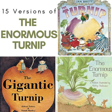 15 Different Versions Of The Enormous Turnip Story