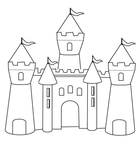 Dessin De Chateau Facile Élégant Galerie 28 Dessins De Coloriage